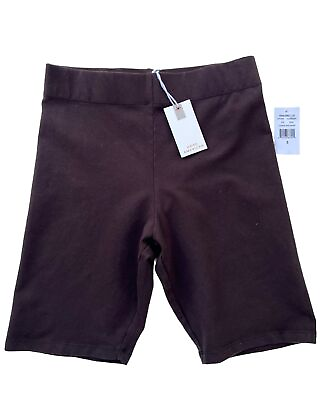 #ad Women#x27;s Good American Lounge Bike Shorts Size 3 L GP0790 Coffee 001 $23.69