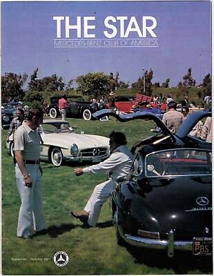 #ad THE STAR MERCEDES BENZ CLUB OF AMERICA MAGAZINE SEPT OCT 1981 2 4 $8.99