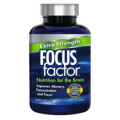 #ad Focus Factor Extra Strength Nutrition for Brain Health 120 Tablets Exp: 04 2024 $9.25