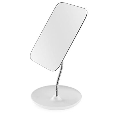 #ad Table Mirror with Flexible Gooseneck and Stand for Bathroom Shaving Makeup $12.13