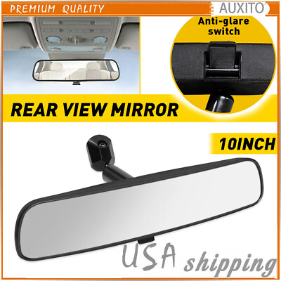 #ad 10quot; Black Backed Day Night Rear View Mirror For 1970 1981 Firebird and Camaro $15.99