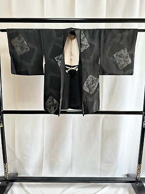 #ad Vintage Japanese Kimono Jacket Antique Kimono Jacket $48.00
