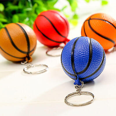 #ad Key Holder Creative Ball Decor Funny Basketball Link Keychain Portable $7.54