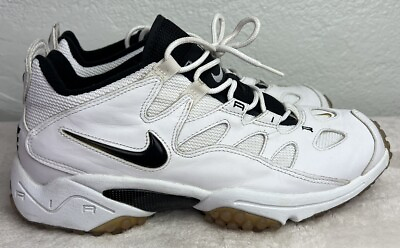 #ad Nike Air Turf Raider Low Mens 11 US Shoes VINTAGE Sneakers White Black 90s $59.99