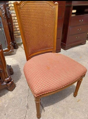 #ad SQUARE MESH BACK DINING WOOD CHAIR Accent Chair $60.00