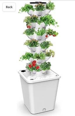 #ad 30 Pots TowerGarden Hydroponics Growing SystemIndoor Smart Garden Nursery Germ $88.99