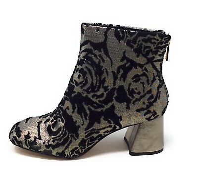 #ad Nanette Lepore Womens Rose Heeled Ankle Bootie Pewter Size 7.5 M US $58.19