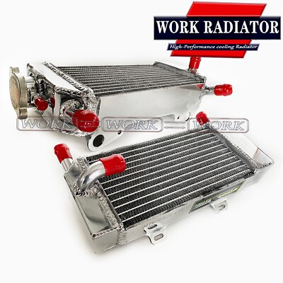 #ad Ramp;L Radiator fit Honda CRF250R CRF250X 2004 2009 2005 2006 2007 2008 CRF250 R X $65.00