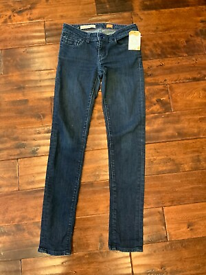 #ad Pilcro and the letterpress Anthropologie Fit Stet Dark Wash Jeans Size 25 $28.50
