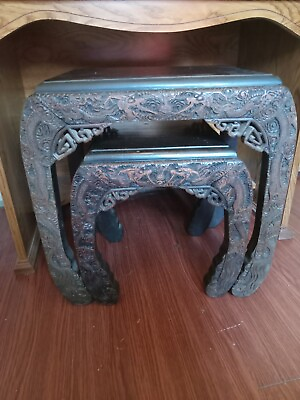#ad Antique Stand And Stool $150.00