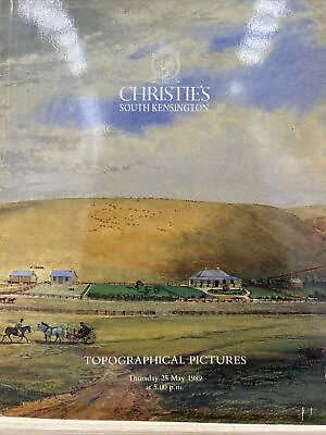 #ad Christie’s Catalog: Topographical Pictures May 25 1989 $15.00
