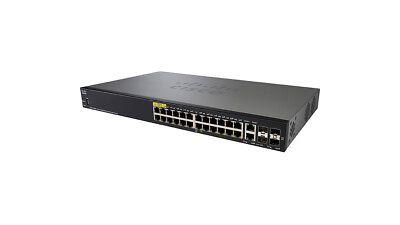 #ad Cisco SG350 28 Gigabit 28 Port PoE Managed Switch SG350 28 K9 NA $383.00