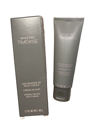 #ad Mary Kay TimeWise Age Minimize 3D Night Cream Normal to Dry Skin 1.7oz NEW $20.60