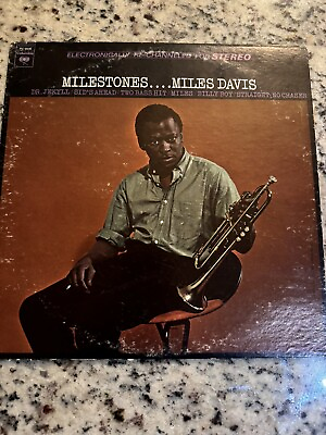 #ad Miles Davis “Milestones” LP NM Great Copy Jazz $30.00