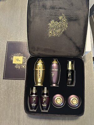 #ad The History of Whoo Hwanyu Premium 7 Pcs Special Gift Set Leather Case $123.00