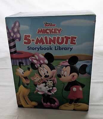 #ad Disney Junior Mickey 5 Minute Storybook Library: 12 Book Box Set $24.00