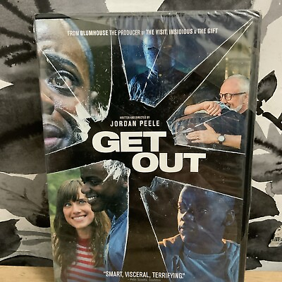 #ad 🛑 Get Out DVD 2017 NEW Sealed RIPPED PLASTIC $11.99