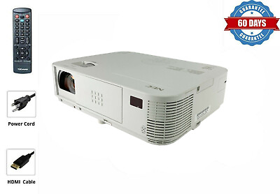 #ad 3200 ANSI DLP Projector 3D HD 1080p for Business Corporate Presentation w bundle $107.48
