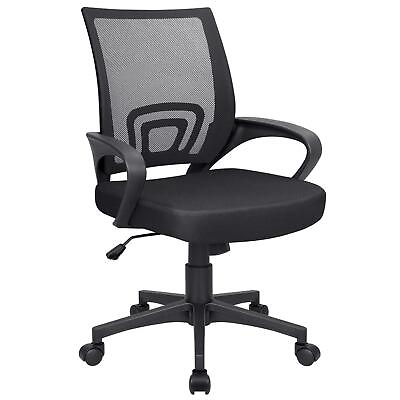 #ad Homall Office Chair Mesh Desk Chair Computer Chair With Armrest $73.12