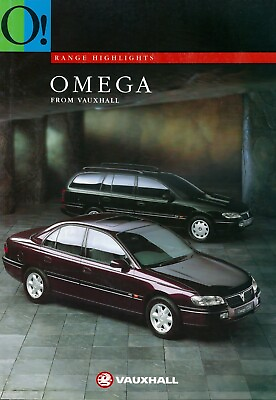 #ad Vauxhall Omega Highlights brochure V10313 04.94 UK market GBP 5.00