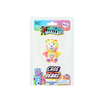 #ad Super Impulse World#x27;s Smallest Care Bears Togetherness Bear 2.75 Inch Plush NEW $10.99