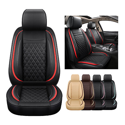 #ad For Audi A4 A5 5 Seats Car Seat Covers PU Leather Vehicle Waterproof Protector $95.99