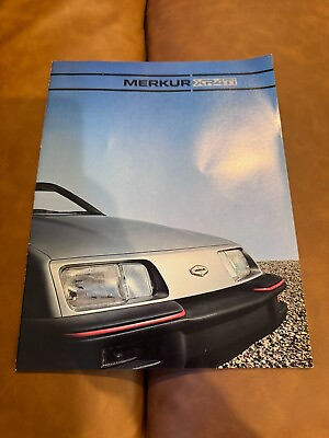 #ad Vintage 90#x27;s Merkur XR4Ti Car Brochure $2.50