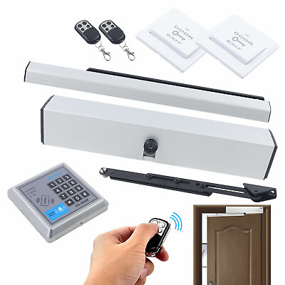 #ad Automatic Electric Swing Door Opener w Remote Controller amp; Push Button 50W New $229.85