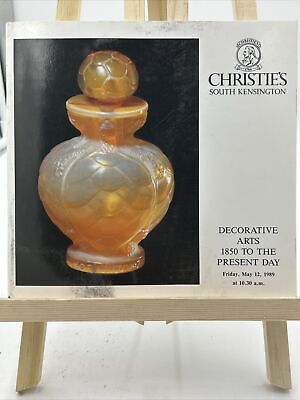 #ad Christie’s Catalog: Decorative Arts 1850 Present Day May 12 1989 $10.00