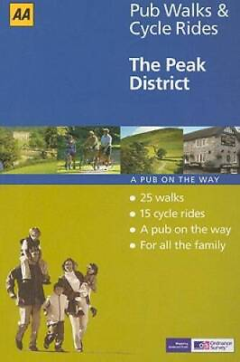 #ad AA Pub Walks Cycle Rides: The Peak District Paperback GOOD $7.12