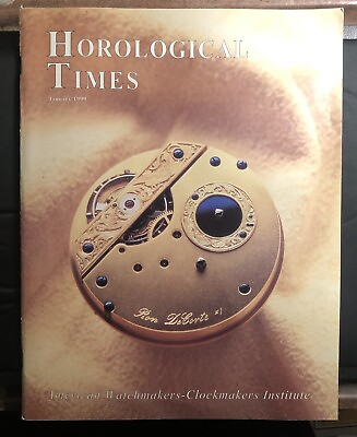 #ad Vintage Watch Magazine Horological Times January 1999 Issue $17.49
