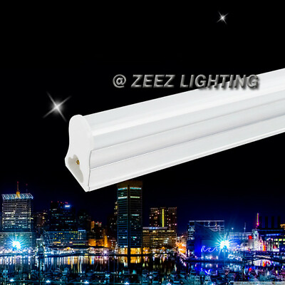 #ad T5 Integrated 2FT 9W Daylight Cool White LED Tube Light Bulb Fluorescent Lamp $11.40