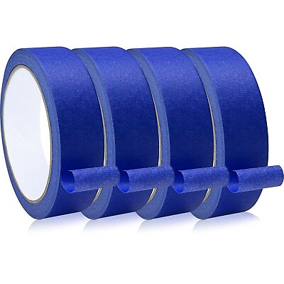 #ad Blue Painters Tape Masking Tape Painters Tape Painting Tape with 4 Rolls $8.80