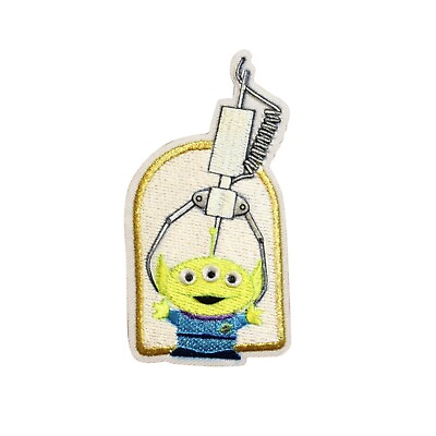 #ad Disney Toy Story Alien Claw Machine Embroidered Iron On Patch Licensed 004 O $7.95