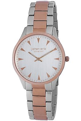 #ad NEW Johan Eric JE9000 12 001B Mens Helsingor Rose Gold Ion Plate Stainless Watch $30.35