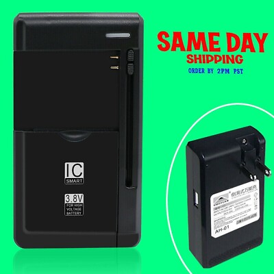 #ad Universal External Travel Dock Home Battery Charger for Alcatel One Touch OT 800 $15.98