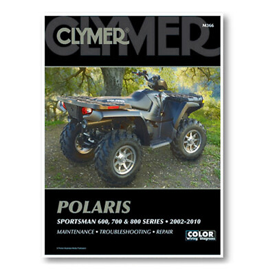 #ad 2002 2006 Polaris Sportsman 700 ATV Clymer Repair Manual $56.84