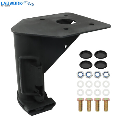 #ad 12quot; Fifth Wheel Camper RV Trailer Adapter Hitch to Gooseneck Ball Iron Black $269.52