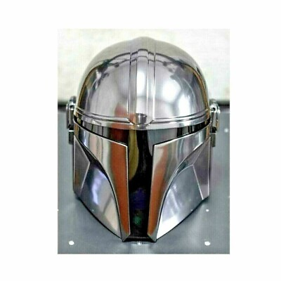 #ad Star Wars The Black Series The Mandalorian Premium Steel Helmet Replica $67.49