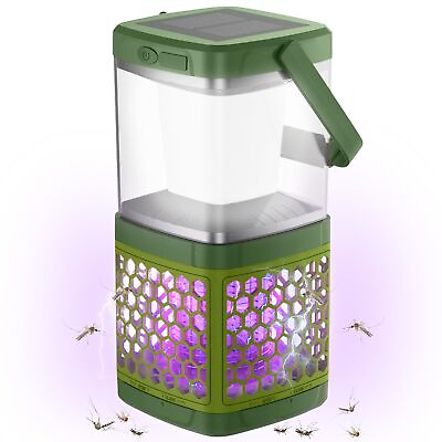 #ad Bug Zapper Outdoor Indooramp;#65292;Solar Mosquito Zapperamp;#65292;2 in 1 Portable Ca $66.78