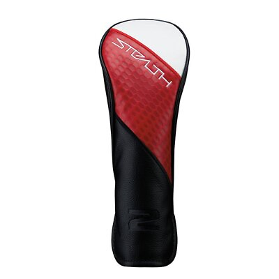#ad 2023 Taylormade Golf Stealth 2 Hybrid Rescue Headcover Red Black Head Cover $18.95
