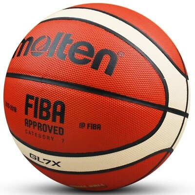 #ad BasketBall GL7X Ball FIBA Official Size 7 Ball Indoor Outdoor Training Match $34.28