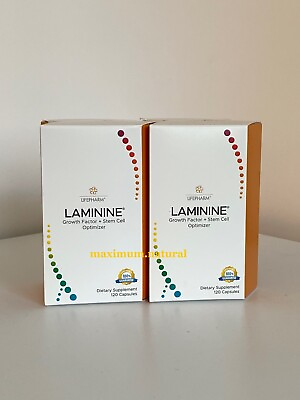 #ad LifePharm Laminine supplement 2 ECO bottles x 120 caps. each $232.95
