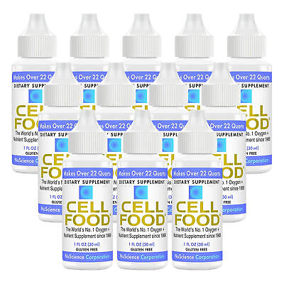#ad 12 x Cellfood Liquid Concentrate 1 fl oz FRESH MADE IN USA FREE SHIPPING $287.06