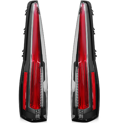 #ad Fit For 2009 2013 Cadillac Escalade 6.0 6.2L Brake Lamps Rear Taillight Assembly $323.99