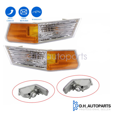 #ad Parking Light Turn Signal Directional Lamp Front Pair Set for 07 14Jeep Patriot $22.19
