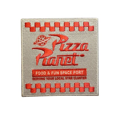 #ad Disney Toy Story Pizza Planet Menu Embroidered Iron On Patch Licensed 004 M $7.95