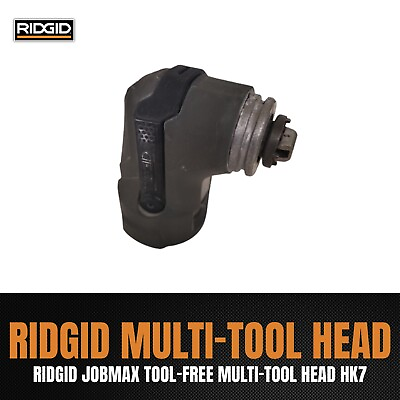 #ad RIDGID JobMax Tool Free Multi Tool Head Hk7 $39.00