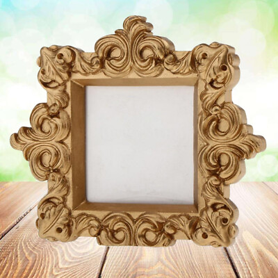#ad Creative Novelty Vintage Resin Photo Frame Photo Holder Home Office Table $9.29