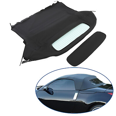 #ad Convertible Vinyl Soft Top For Nissan 350Z 2003 2009 Heated Glass Window $164.90